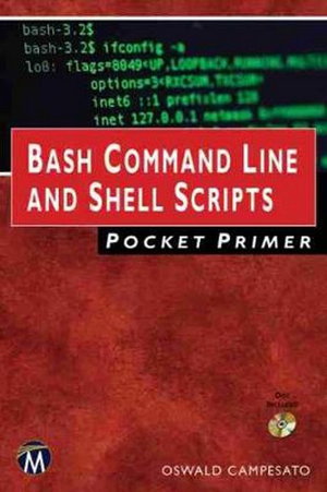 Cover art for Bash Command Line and Shell Scripts Pocket Primer