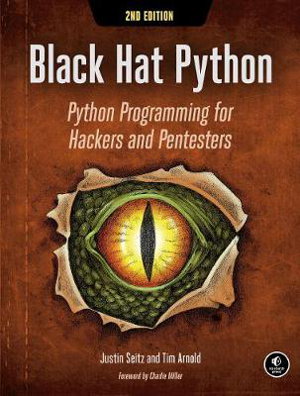 Cover art for Black Hat Python, 2nd Edition