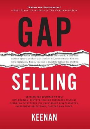Cover art for Gap Selling