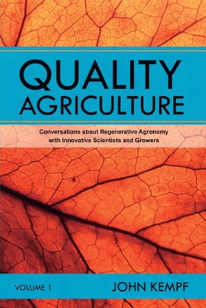 Cover art for Quality Agriculture