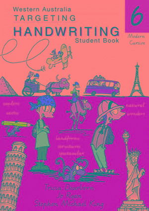 Cover art for WA Targeting Handwriting Student Book Year 6
