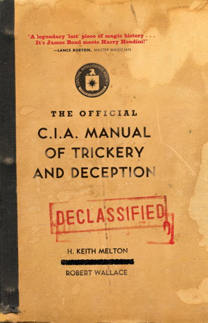 Cover art for Official CIA Manual of Trickery and Deception