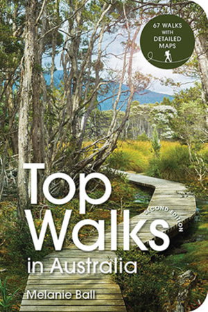 Cover art for Top Walks in Australia 2nd edition