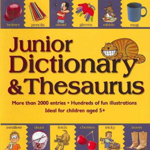 Cover art for Junior Dictionary and Thesaurus