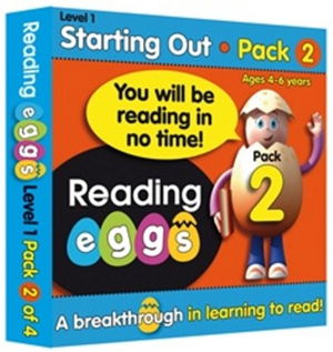 Cover art for ABC Reading Eggs Level 1 Starting Out Book Pack 2 Ages 4 6