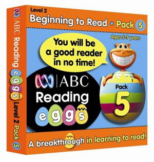 Cover art for ABC Reading Eggs Level 2 Beginning to Read Book Pack 5 Ages 5 7