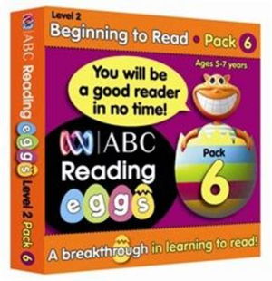 Cover art for ABC Reading Eggs Level 2 Beginning to Read Book Pack 6 Ages 5 7