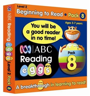 Cover art for ABC Reading Eggs Level 2 Beginning to Read Book Pack 8 Ages 5 7
