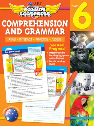 Cover art for Reading Eggspress Comprehension and Grammar Year 6