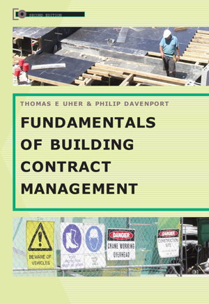 Cover art for Fundamentals of Building Contract Management