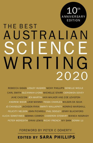 Cover art for Best Australian Science Writing 2020