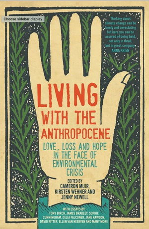 Cover art for Living with the Anthropocene