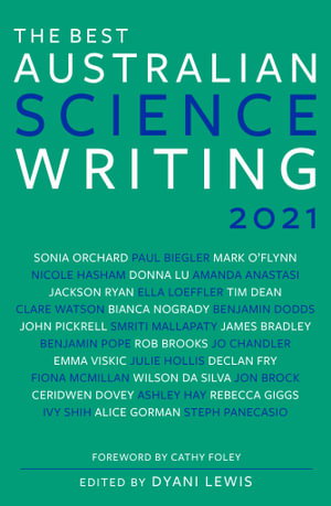 Cover art for Best Australian Science Writing 2021