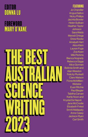 Cover art for The Best Australian Science Writing 2023