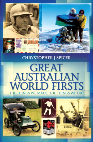 Cover art for Great Australian World Firsts