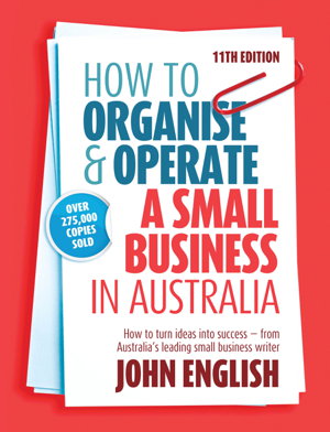 Cover art for How to Organise and Operate a Small Business in Australia