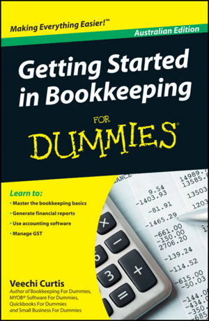 Cover art for Getting Started in Bookkeeping For Dummies