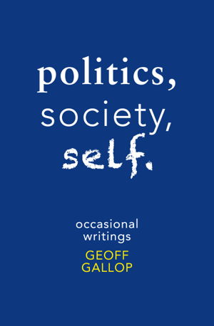 Cover art for Politics, Society, Self