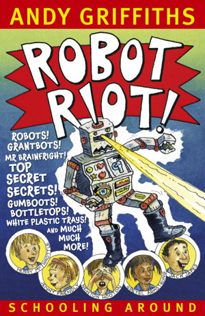 Cover art for Robot Riot! Schooling Around 4