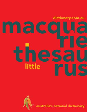 Cover art for Macquarie Little Thesaurus