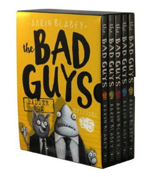 Cover art for Bad Guys Badder Box Episodes 1 to 5