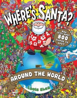 Cover art for Where's Santa? Around the World (New Edition)