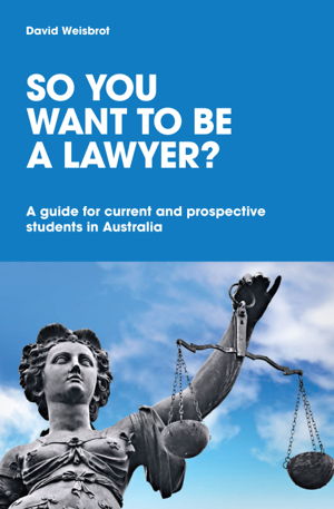 Cover art for So You Want to be a Lawyer?