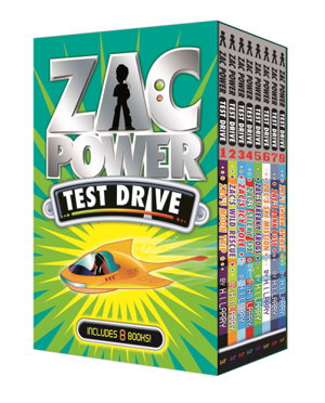 Cover art for Zac Power Test Drive X8 Slipcase