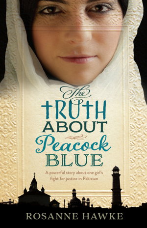Cover art for The Truth About Peacock Blue