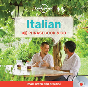 Cover art for Lonely Planet Italian Phrasebook and Audio CD