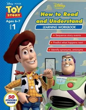 Cover art for Disney Toy Story: How to Read and Understand Learning Workbook Level 1
