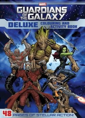 Cover art for Marvel Guardians of the Galaxy Deluxe Colouring and Activity