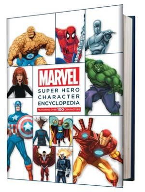 Cover art for Marvel Super Hero Character Encyclopedia Mega Edition