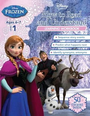 Cover art for Disney Frozen: How to Read and Understand Learning Workbook Level 1