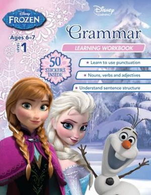 Cover art for Disney Frozen Grammar Learning Workbook