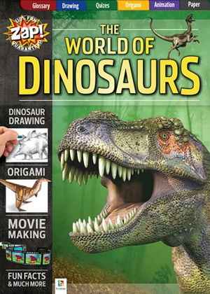 Cover art for Zap! The World of Dinosaurs