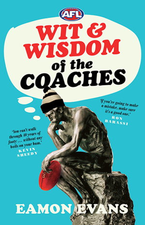 Cover art for AFL Wit and Wisdom of the Coaches