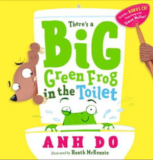 Cover art for Theres a Big Green Frog in the Toilet + CD