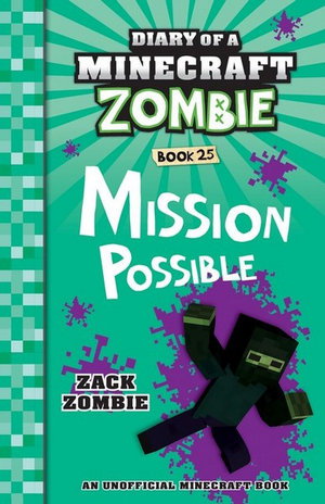 Cover art for Diary of a Minecraft Zombie 25 Mission Possible