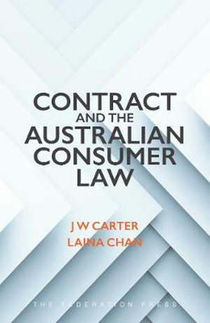Cover art for Contract and the Australian Consumer Law
