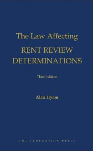 Cover art for The Law Affecting Rent Review Determinations