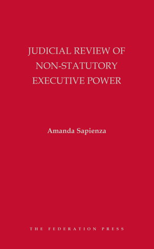 Cover art for Judicial Review of Non-Statutory Executive Action