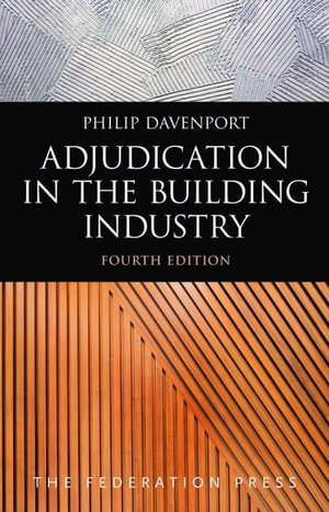 Cover art for Adjudication in the Building Industry