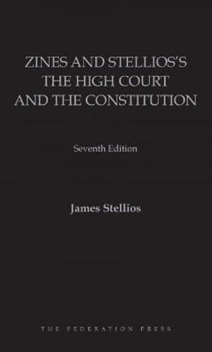 Cover art for Zines's The High Court and the Constitution