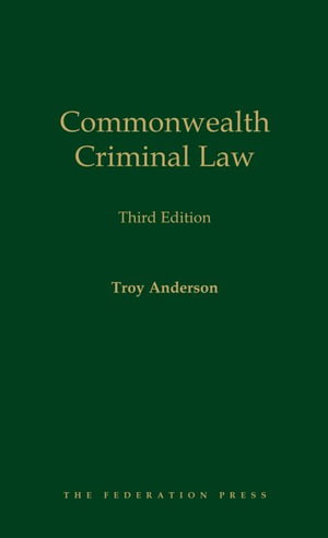 Cover art for Commonwealth Criminal Law