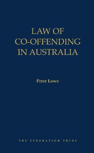 Cover art for Law of Co-offending in Australia
