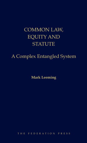 Cover art for Common Law, Equity and Statute