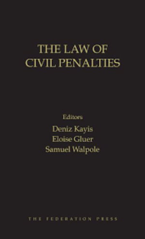 Cover art for The Law of Civil Penalties