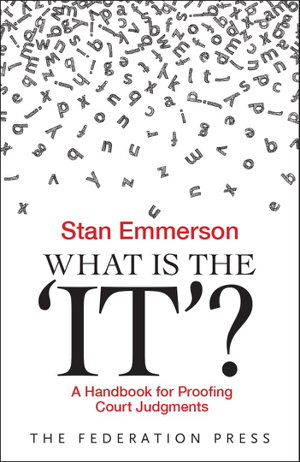 Cover art for What is the It?