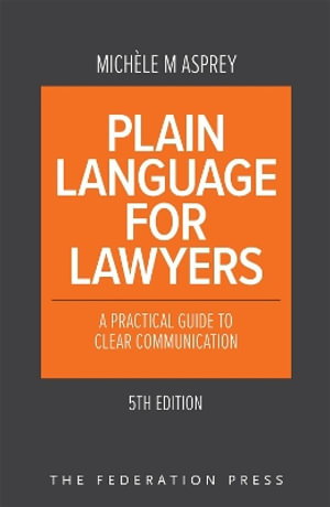 Cover art for Plain Language for Lawyers